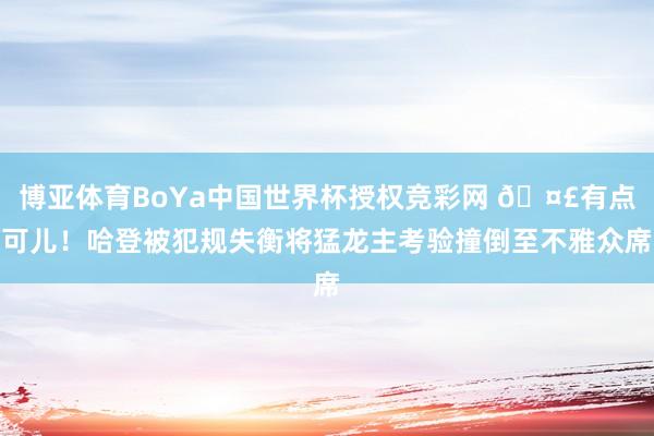 博亚体育BoYa中国世界杯授权竞彩网 🤣有点可儿！哈登被犯规失衡将猛龙主考验撞倒至不雅众席